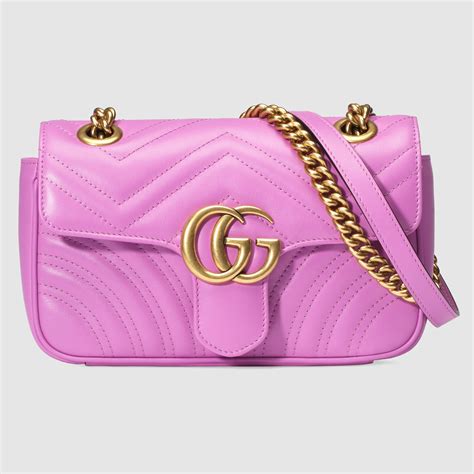 gucci flap marmont small pink aus|gucci pink mini flower pouch.